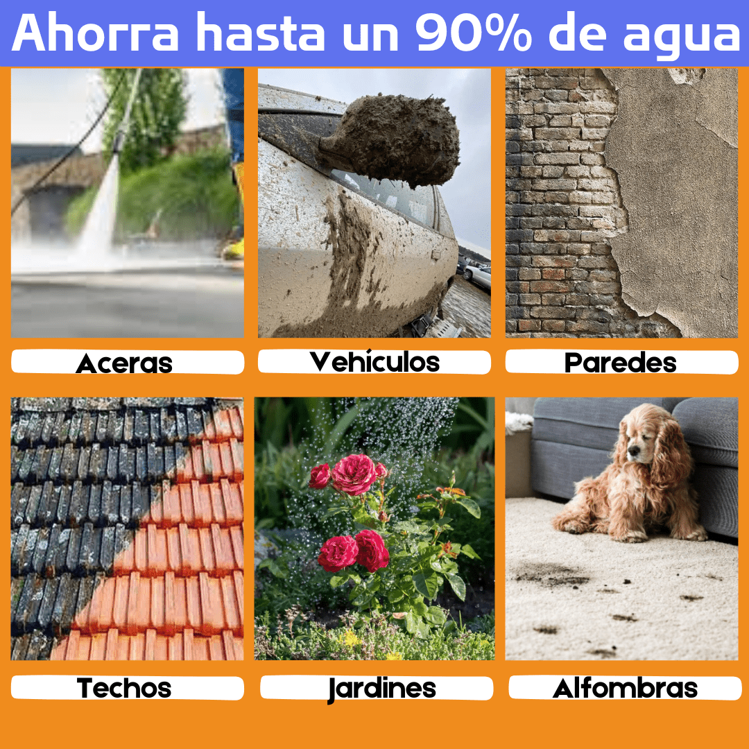 Hidrolavadora Titanium Pro + Aspiradora Portatil 2 en 1 CLEAN MAX ZX - Tienda SuaCalm