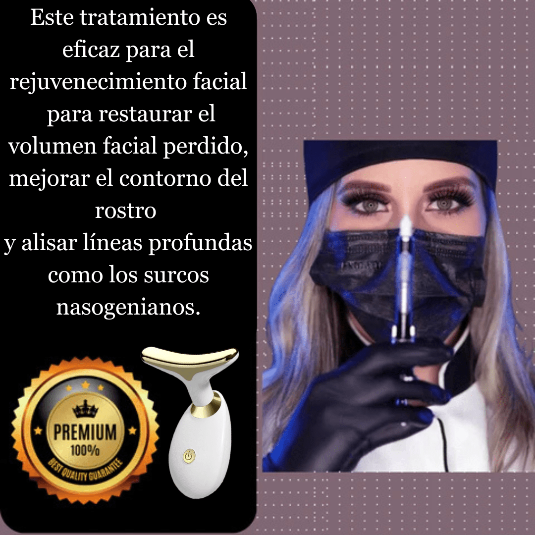 Masajeador Facial DermaLift Pro - Estimulante del rejuvenecimiento de las células de la piel. - Tienda SuaCalm