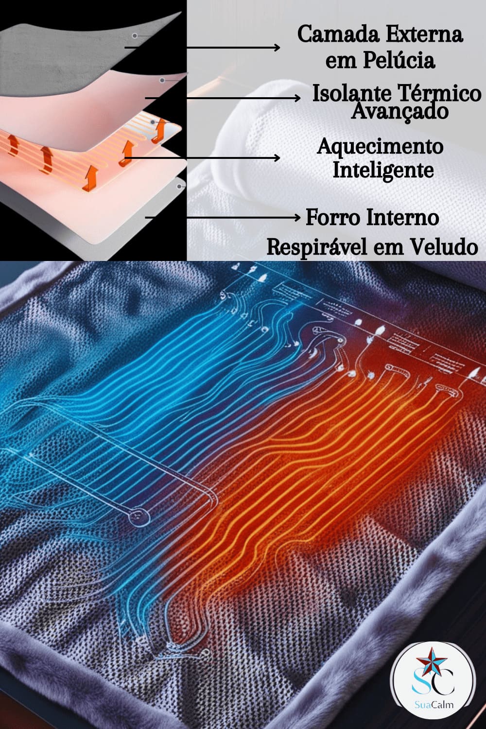 ThermalConfort - Manta calefactora eléctrica.